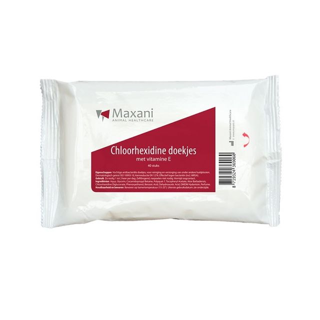 Maxani Chlorhexidin Wipes | 40 Tücher
