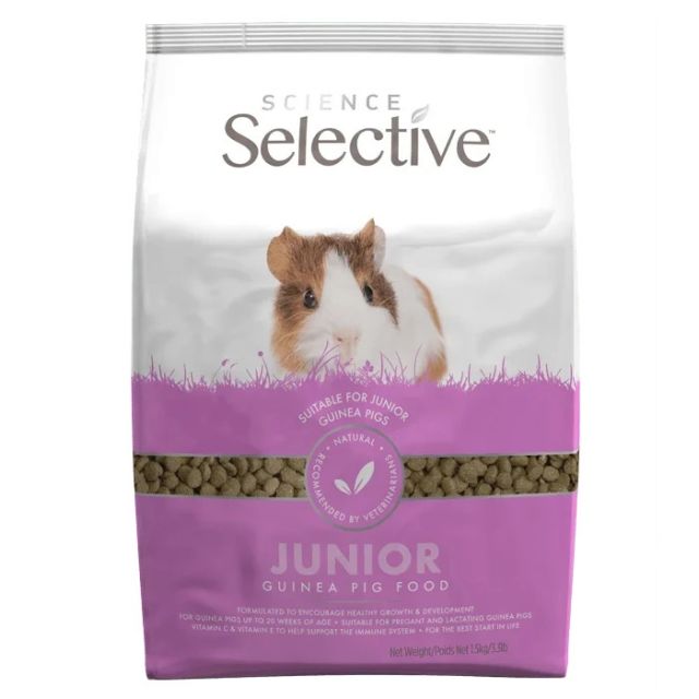 Science Selective Junior Meerschweinchen | 1,5 kg | EXP 31-07-2024