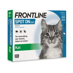 Frontline Spot-On kat 6 pipetten