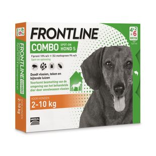 Frontline Combo Spot-On hond S (2-10kg) 6x0,67 ml