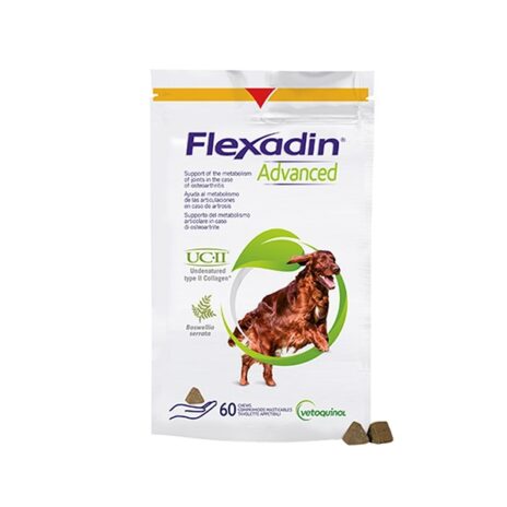 Flexadin Advanced 60 kauwbrokjes (met Boswellia Serrata)