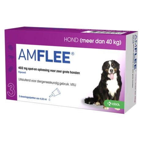 Amflee zeer grote hond > 40 kg 3 pipetten