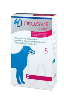 Orozyme canine kauwstrips S < 10 kg 224 gr
