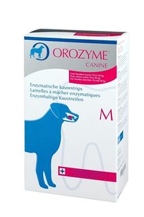 Orozyme canine kauwstrips M 10-30 kg 141 gr