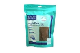 VeggieDent kauwstrips hond 10-30 kg 15st