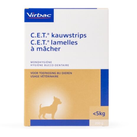 C.E.T Kauwstrips hond < 5 kg 200 gr