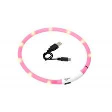 Visio Light LED halsband Kat roze-1407