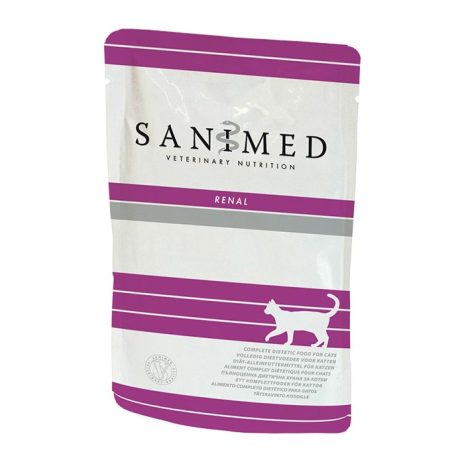 Sanimed Renal kat | zakjes 12x 100 gram