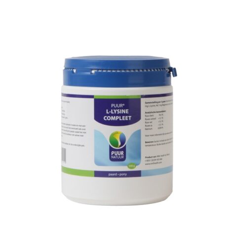 PUUR L-Lysine | Paard/Pony | 500 gram
