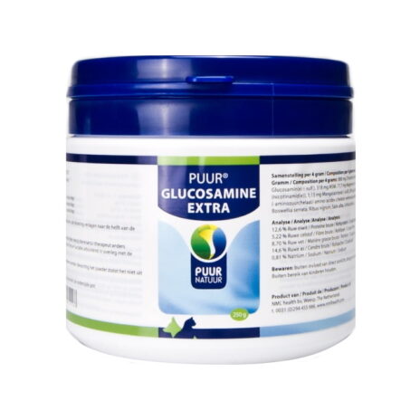 PUUR Glucosamine Extra | Hond/Kat | 250 gram