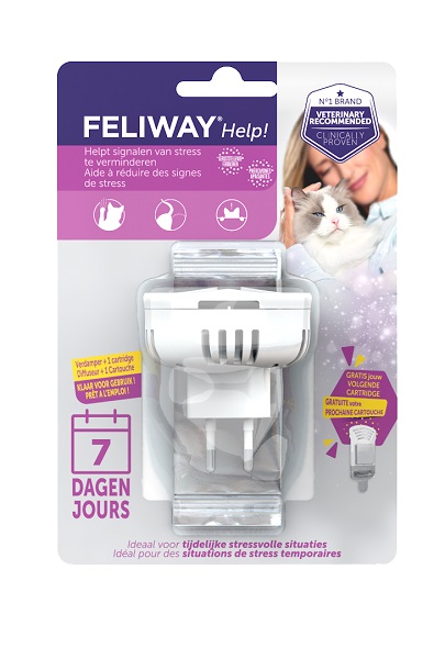 Feliway Help! startset | Verdamper en cartridge 7 dagen