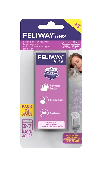 Feliway Help! | Navulling 3 cartridges 7 dagen