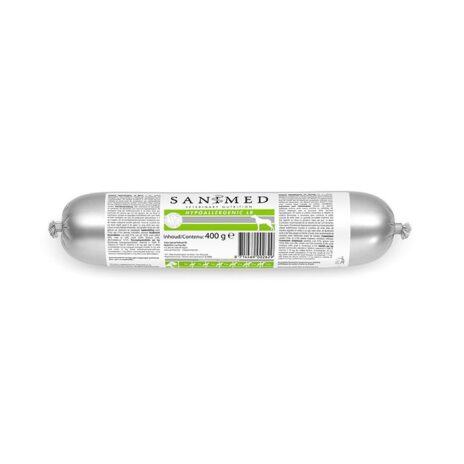 Sanimed Hypoallergenic Worst | Hond | Lam/rijst 1x 400 gram