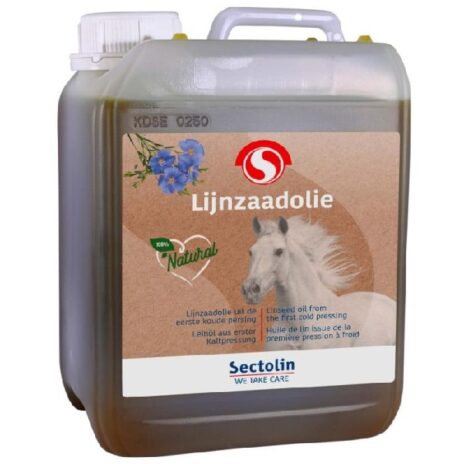 Sectolin Lijnzaadolie | 2,5 liter