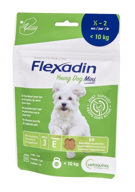 Flexadin Young Dog Mini | 60 chews
