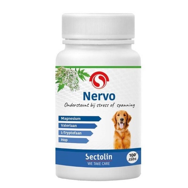 Sectolin Nervo hond | 100 tabletten-0